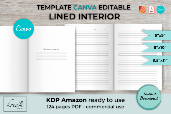 Download CANVA Lined Interior Template - Canva Collection