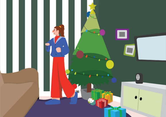 Download Winter House People Illustration #369 - Premium Resources