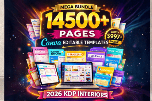 Download 14500+ Canva Editable KDP Interiors 2026 - Canva Collection
