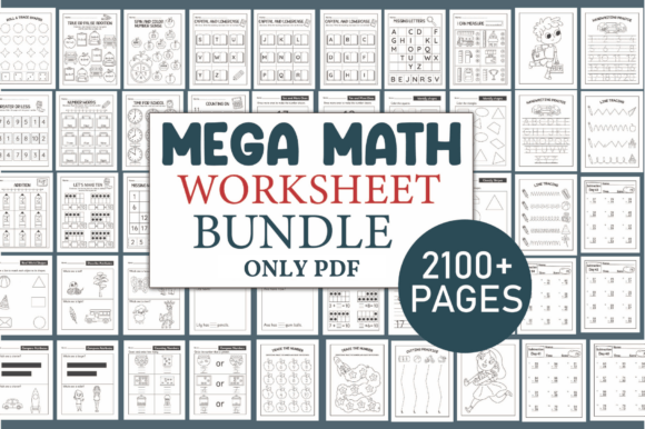 Download Ultimate Math Worksheets Bundle for Kids - Sheets Collection