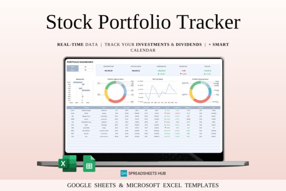 Download Stock Portfolio Tracker | Google Sheets - Sheets Collection
