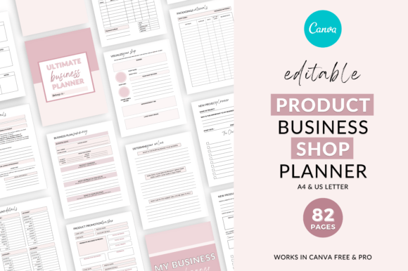 Download Business Planner Templates Canva - Canva Collection