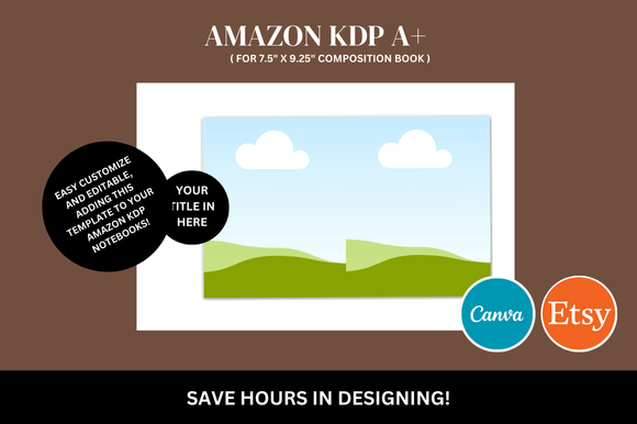 Download Amazon KDP a+ Canva Mockup - Canva Collection