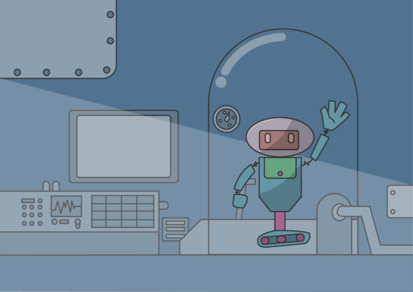 Download Future Robot Illustration #369 - Premium Resources