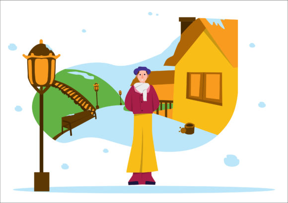 Download Illustration of Winter Vacation #369 - Premium Resources