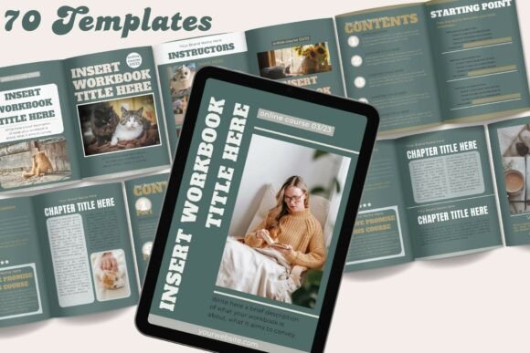 Download Course Workbook Canva Templates - Canva Collection